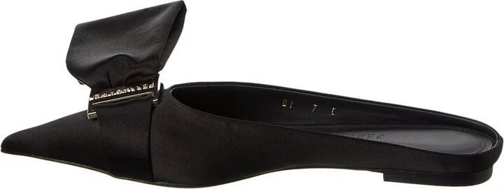 Ferragamo Emii T Satin Flat - Image 2