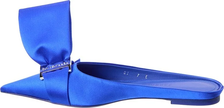 Ferragamo Emii T Satin Flat - Image 2