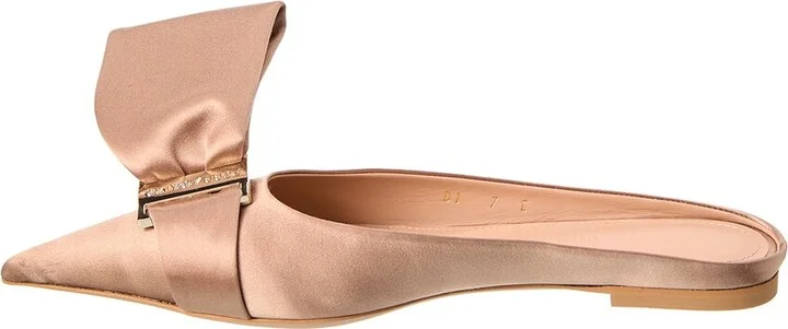 Ferragamo Emii T Satin Flat - Image 2