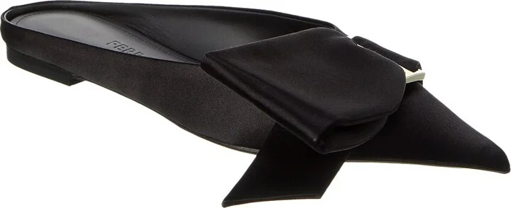 Ferragamo Emii T Satin Flat