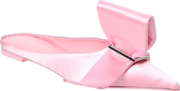 Ferragamo Emii T Satin Flat
