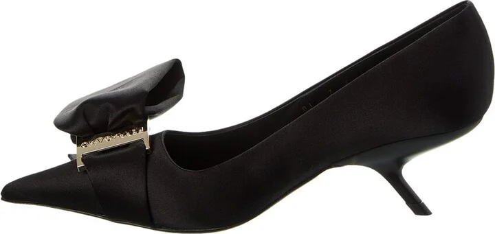 Ferragamo Erica Satin Pump - Image 2