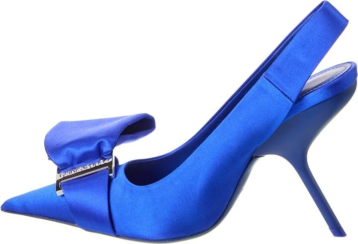 Ferragamo Erica Satin Slingback Pump - Image 2