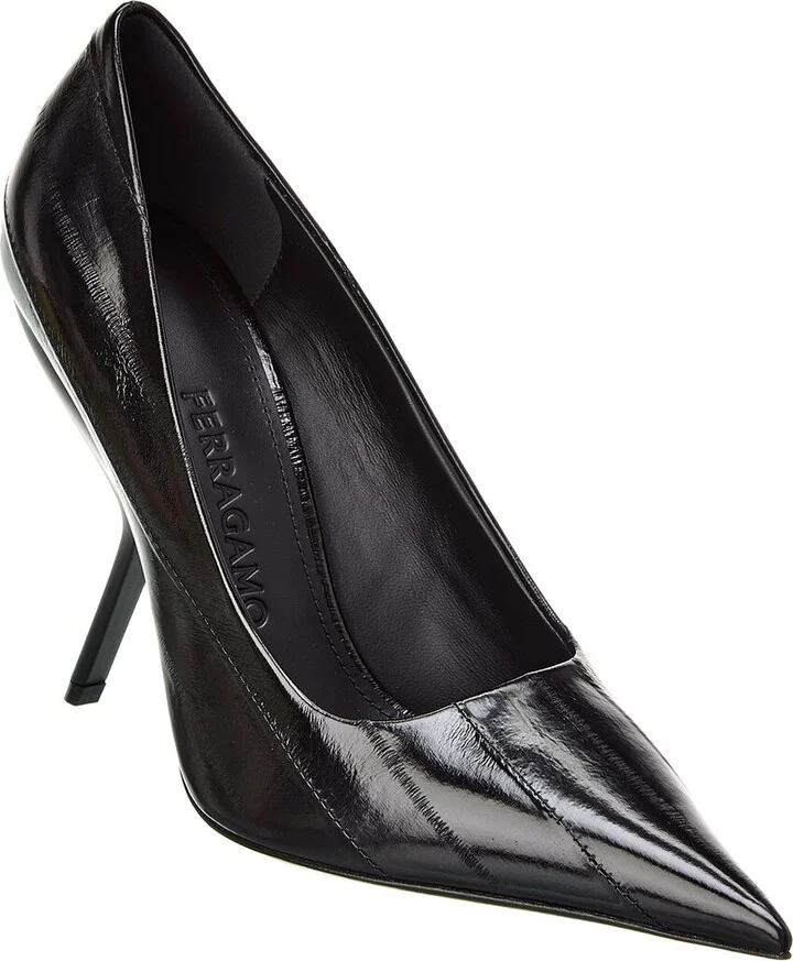 Ferragamo Erica X5 Satin Pump