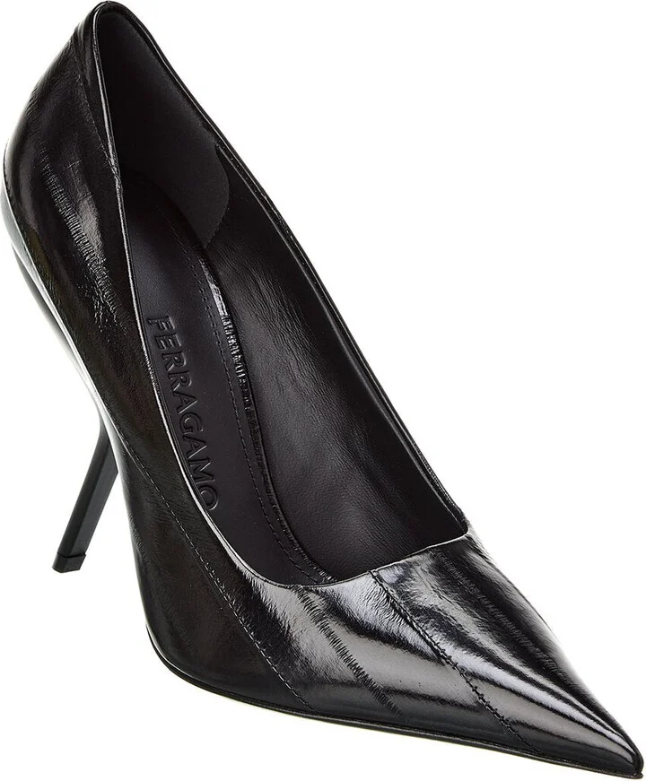 Ferragamo Erica X5 Satin Pump