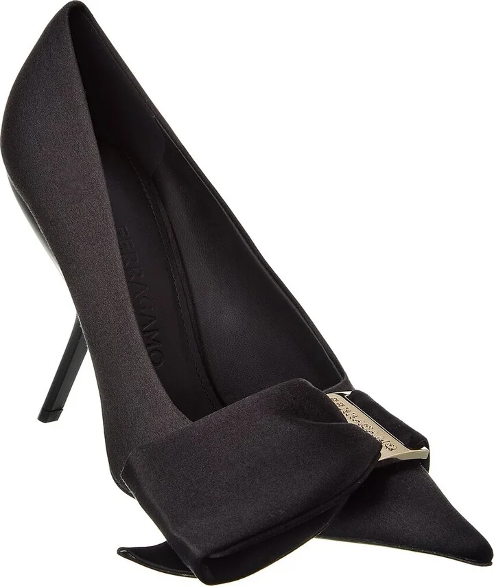 Ferragamo Erica X5 Satin Pump