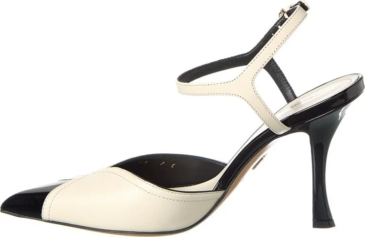 Ferragamo Erula Leather Pump - Image 2