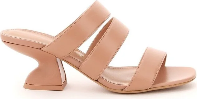 Ferragamo F-Heel Sandals