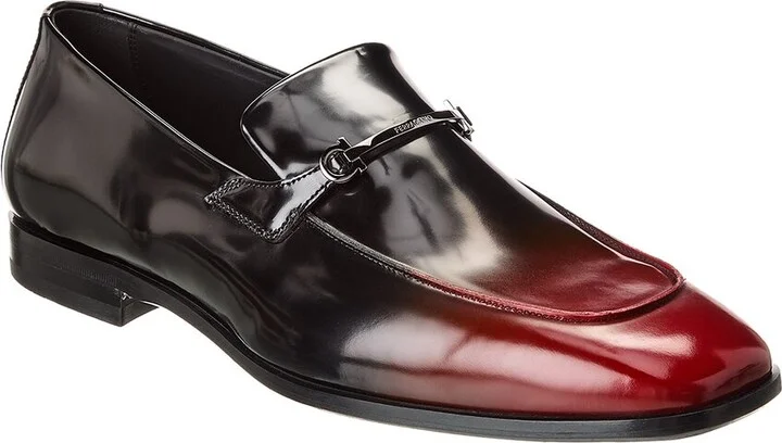 Ferragamo Fedro Leather Loafer