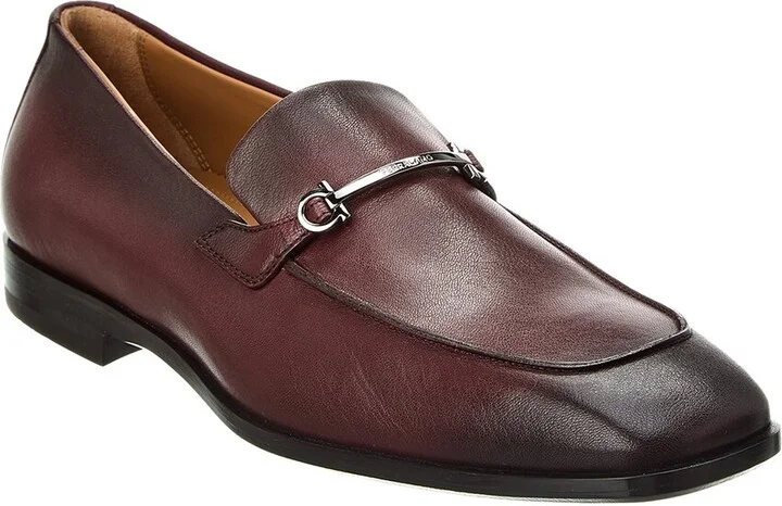 Ferragamo Fedro Leather Loafer