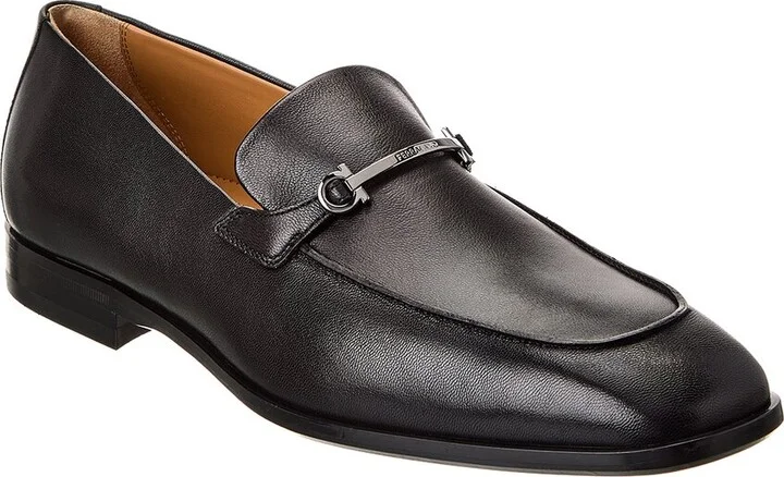 Ferragamo Fedro Leather Loafer