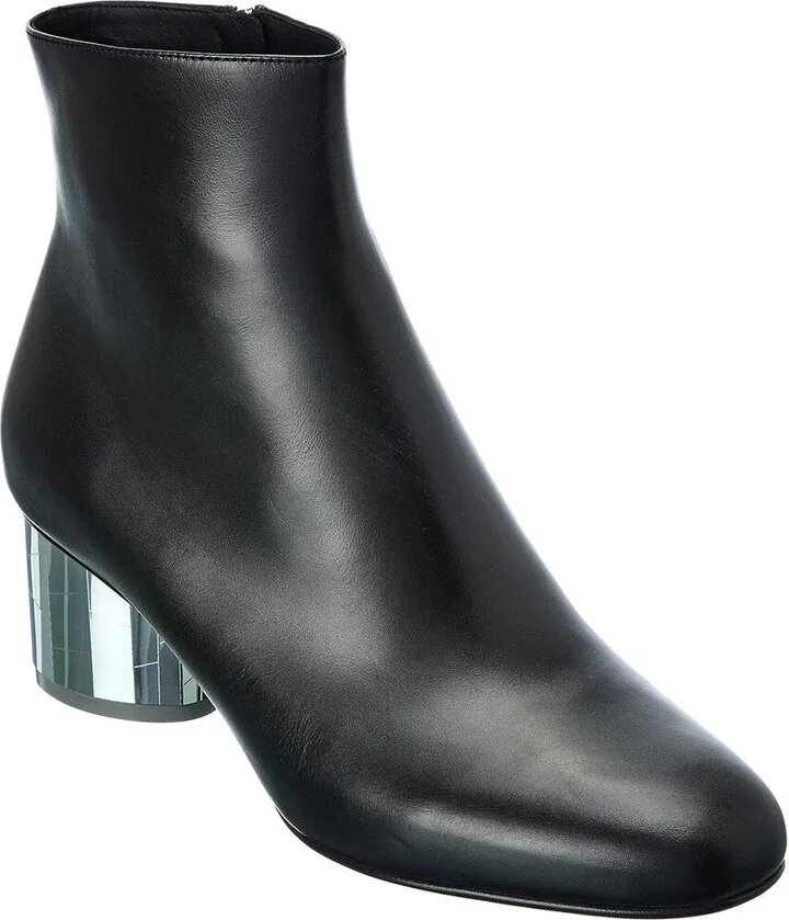 Ferragamo Florrie Leather Bootie
