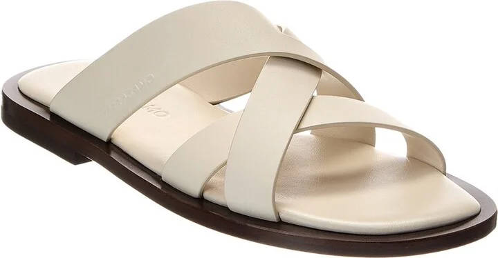Ferragamo Forino Leather Sandal