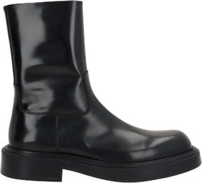 Ferragamo Formia Round-Toe Ankle Boots