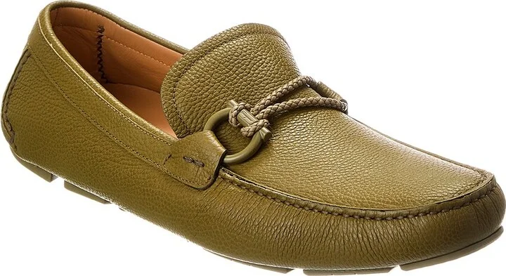Ferragamo Front 4 Mvit Hydra Leather Loafer