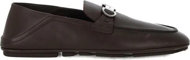 Ferragamo Gancini Bit Loafers