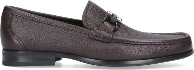 Ferragamo Gancini Bit Loafers