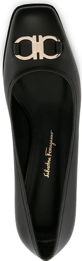 Ferragamo Gancini Buckle Pumps