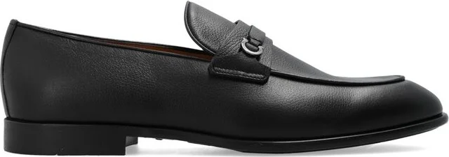 Ferragamo Gancini-Buckle Slip-On Loafers