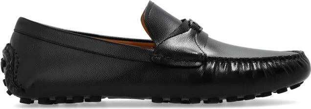 Ferragamo Gancini-Buckle Slip-On Loafers