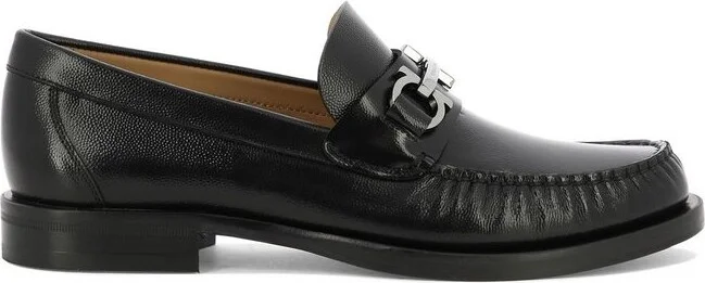 Ferragamo Gancini Detailed Slip-On Loafers