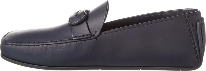 Ferragamo Gancini Leather Driver - Image 2