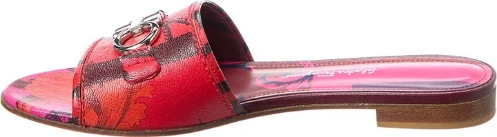 Ferragamo Gancini Leather Sandal - Image 2