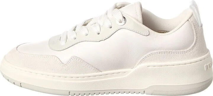 Ferragamo Gancini Leather & Suede Sneaker - Image 2