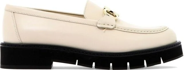 Ferragamo Gancini Logo Plaque Loafers