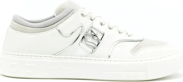 Ferragamo Gancini Low-Top Sneakers