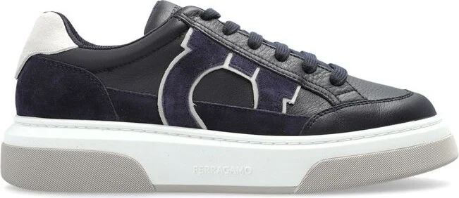 Ferragamo Gancini Low-Top Sneakers