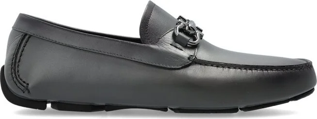 Ferragamo Gancini Ornament Driver Shoes