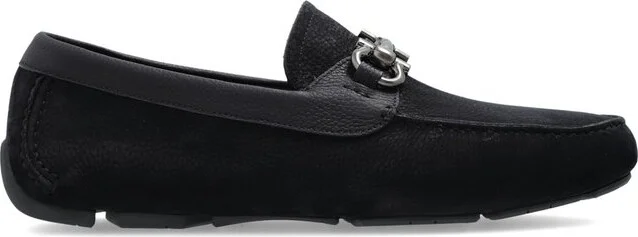 Ferragamo Gancini Ornament Driver Shoes