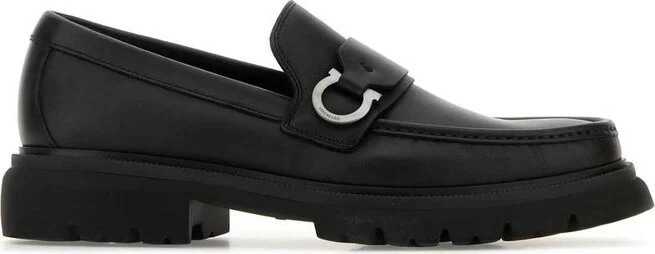 Ferragamo Gancini Ornament Loafers