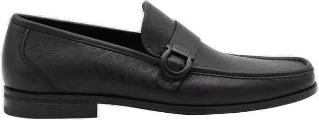 Ferragamo Gancini Ornament Loafers