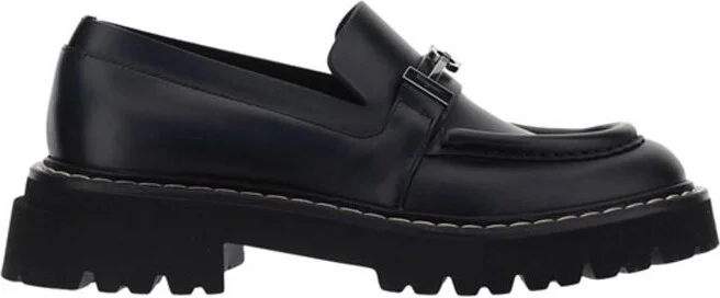 Ferragamo Gancini Ornament Loafers