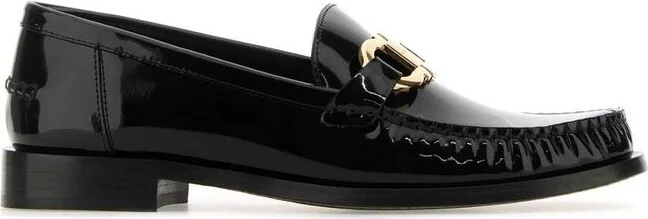 Ferragamo Gancini Ornament Moccasins