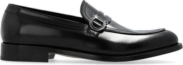 Ferragamo Gancini Ornament Moccasins