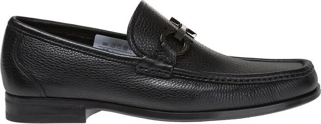 Ferragamo Gancini Ornament Moccasins