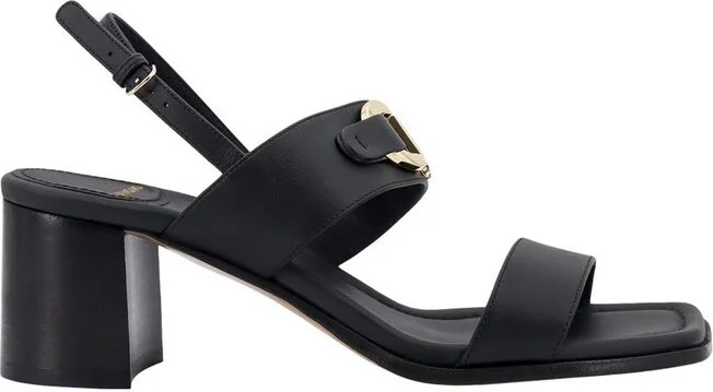 Ferragamo Gancini Ornament Sandals