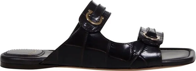 Ferragamo Gancini Ornament Slides
