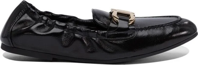 Ferragamo Gancini Plaque Elasticated Loafers