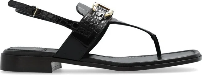 Ferragamo Gancini Slingback Sandals