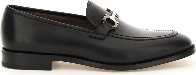 Ferragamo Gancini Slip-On Loafers