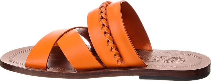 Ferragamo Giotto Leather Sandal - Image 2
