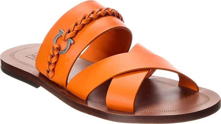 Ferragamo Giotto Leather Sandal