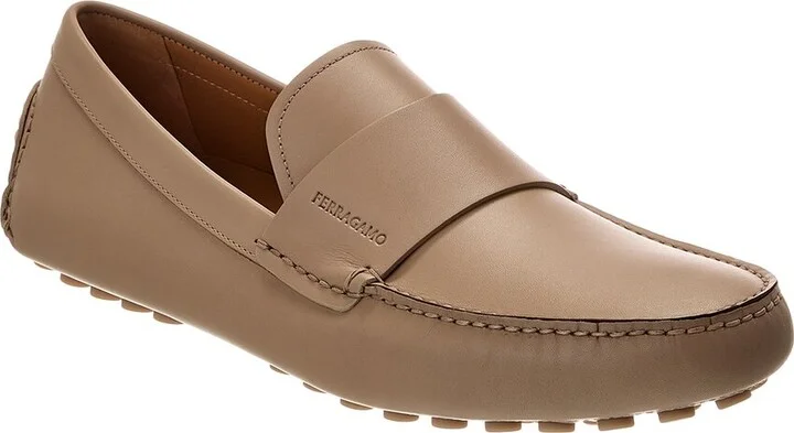 Ferragamo Giulito Leather Loafer