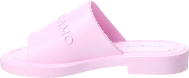 Ferragamo Giuneva 3D Logo Rubber Sandal - Image 2