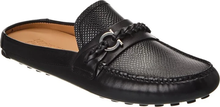 Ferragamo Grand Embossed Leather Loafer