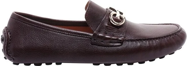 Ferragamo Grazioso Logo Plaque Loafers